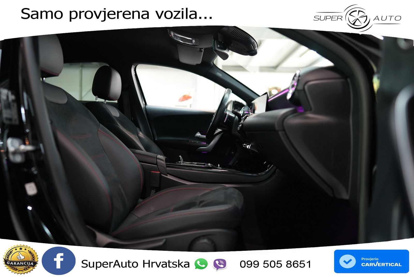 Mercedes-Benz A 200d 8G-DCT AMG LED+GR SJED+ACC