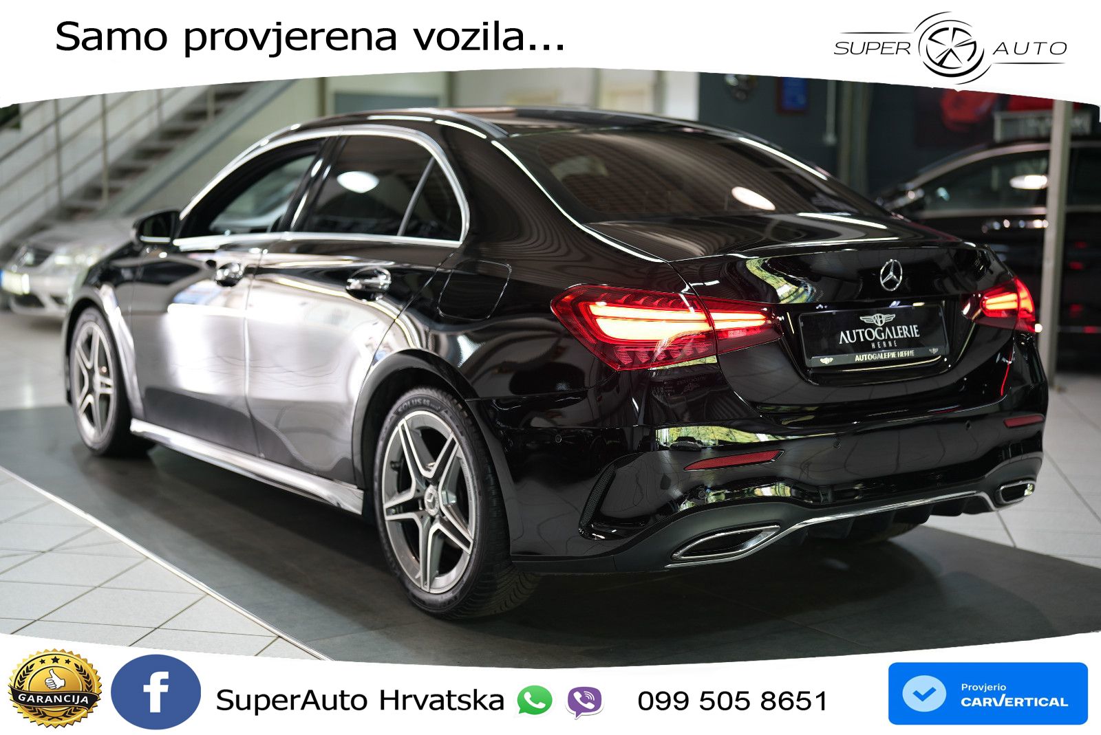 Mercedes-Benz A 200d 8G-DCT AMG LED+GR SJED+ACC
