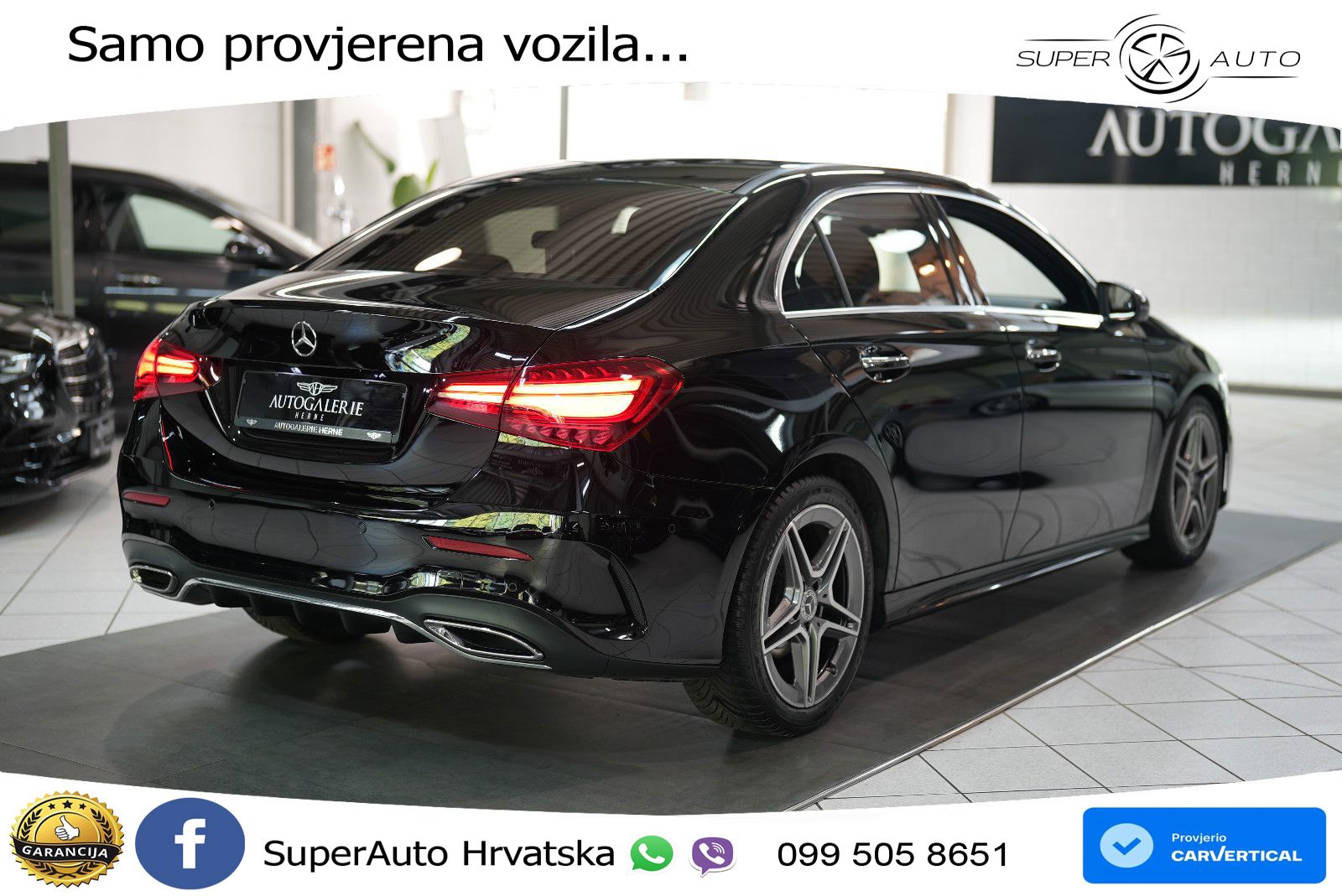 Mercedes-Benz A 200d 8G-DCT AMG LED+GR SJED+ACC