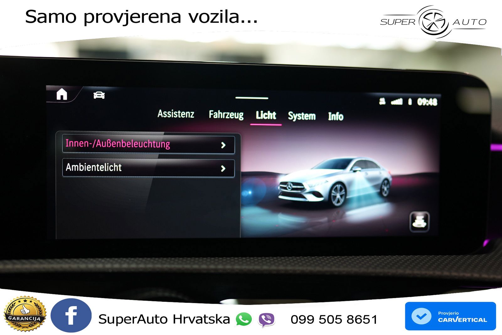 Mercedes-Benz A 200d 8G-DCT AMG LED+GR SJED+ACC