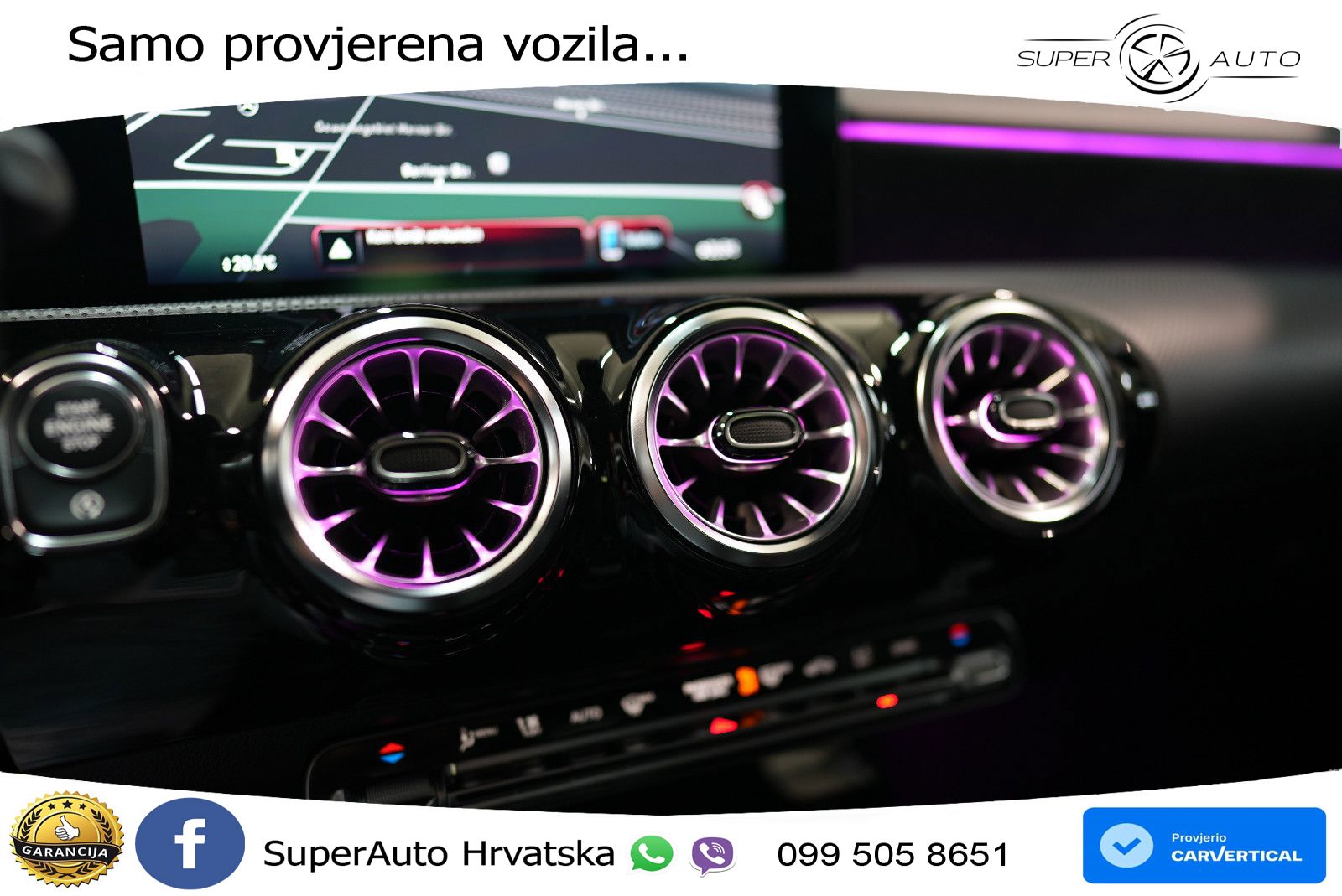 Mercedes-Benz A 200d 8G-DCT AMG LED+GR SJED+ACC