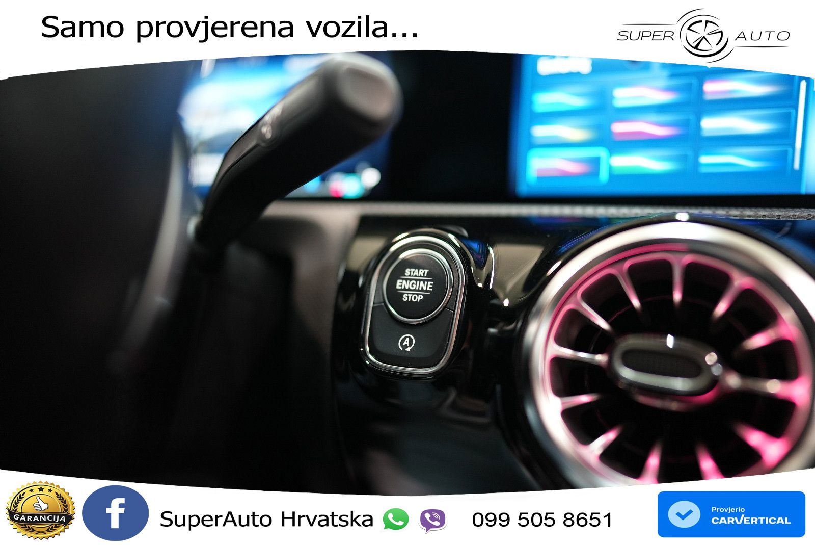 Mercedes-Benz A 200d 8G-DCT AMG LED+GR SJED+ACC