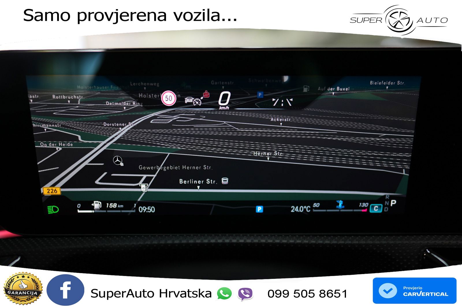 Mercedes-Benz A 200d 8G-DCT AMG LED+GR SJED+ACC