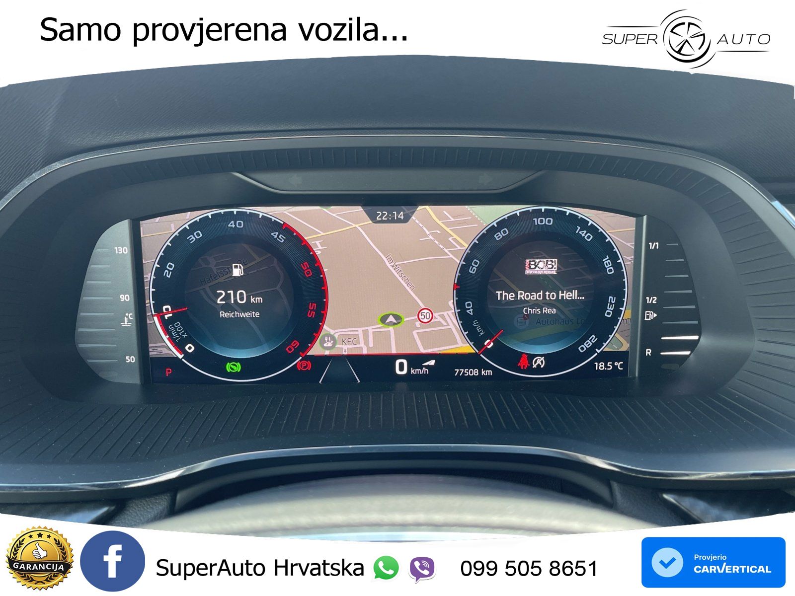 Škoda Octavia Combi RS 2.0 TDI (200 KS) DSG LED+GR SJED+ACC