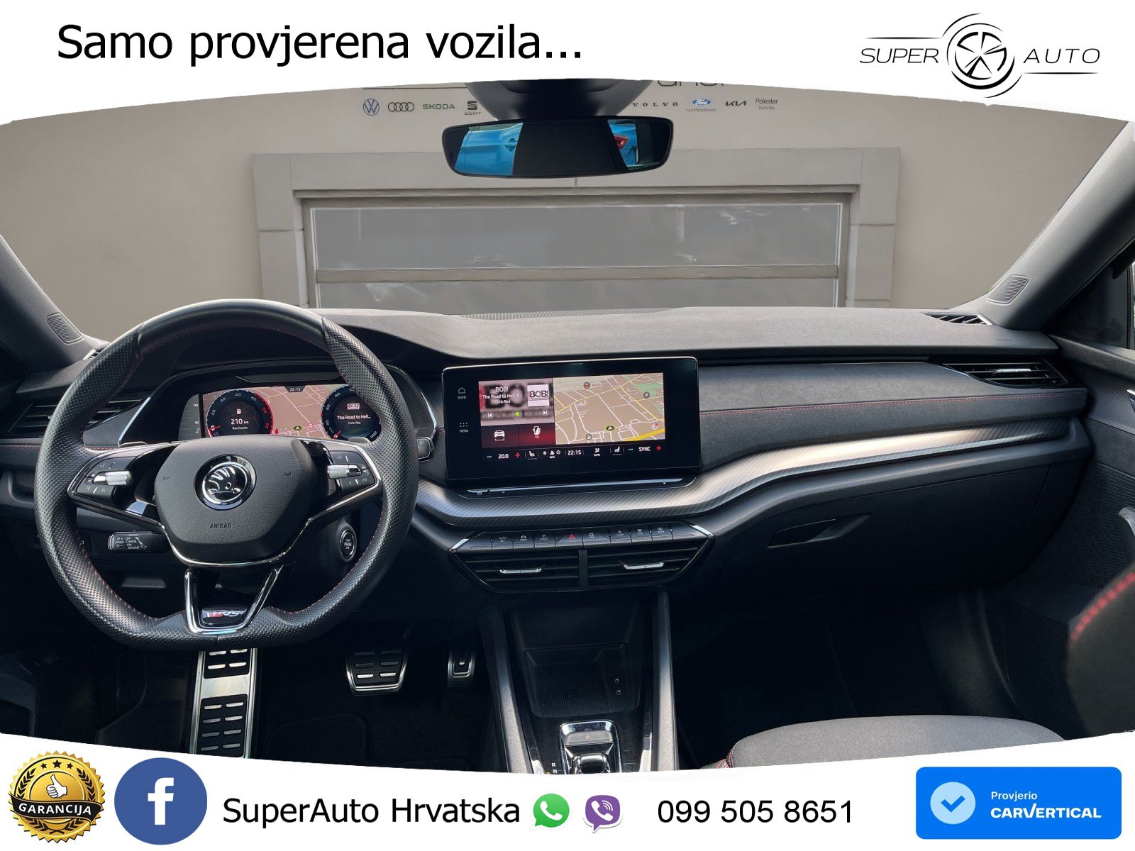 Škoda Octavia Combi RS 2.0 TDI (200 KS) DSG LED+GR SJED+ACC