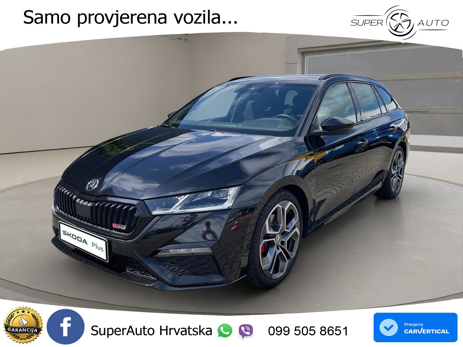Škoda Octavia Combi RS 2.0 TDI (200 KS) DSG LED+GR SJED+ACC