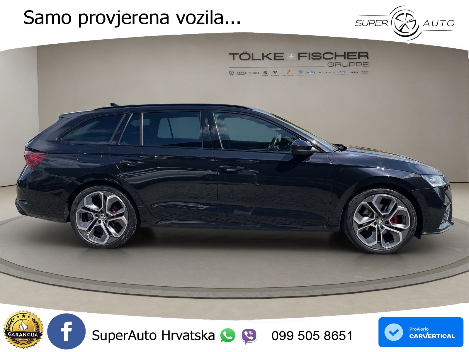 Škoda Octavia Combi RS 2.0 TDI (200 KS) DSG LED+GR SJED+ACC