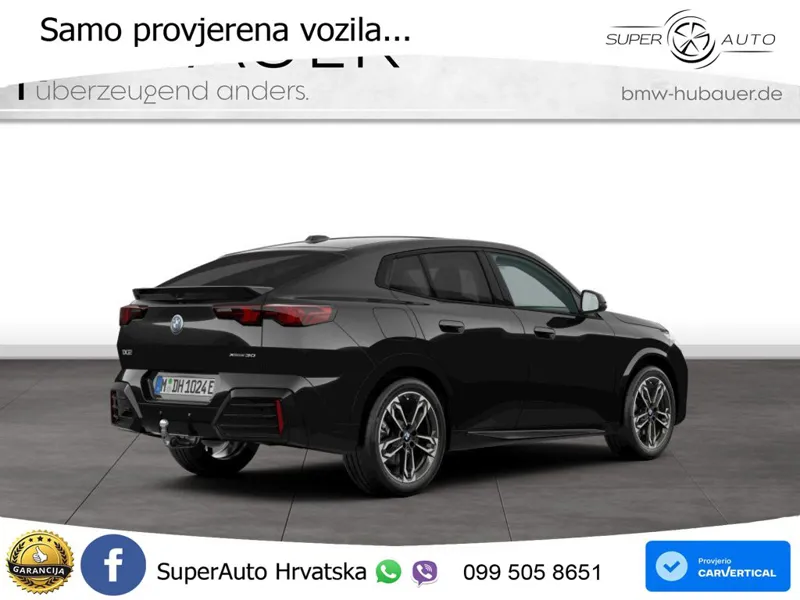 BMW iX2 66.5 kWh (313 KS) xDrive30 M Sport LED+GR SJED+ACC