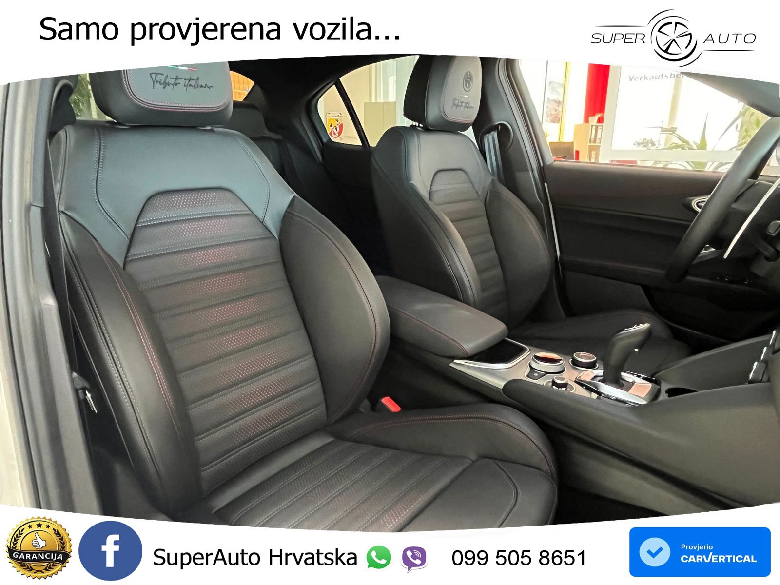 Alfa Romeo Giulia 2.2 MultiJet II (210 KS) Q4 Automatic LED+GR SJED+ACC