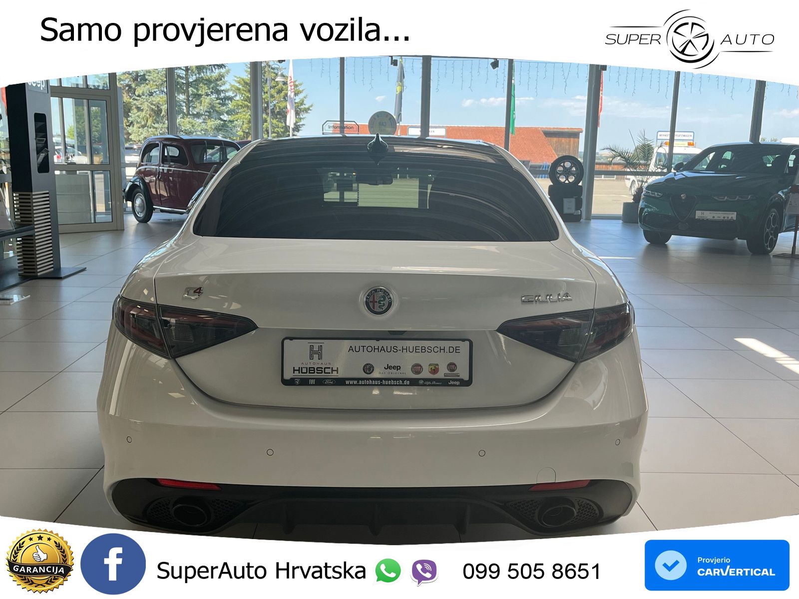 Alfa Romeo Giulia 2.2 MultiJet II (210 KS) Q4 Automatic LED+GR SJED+ACC