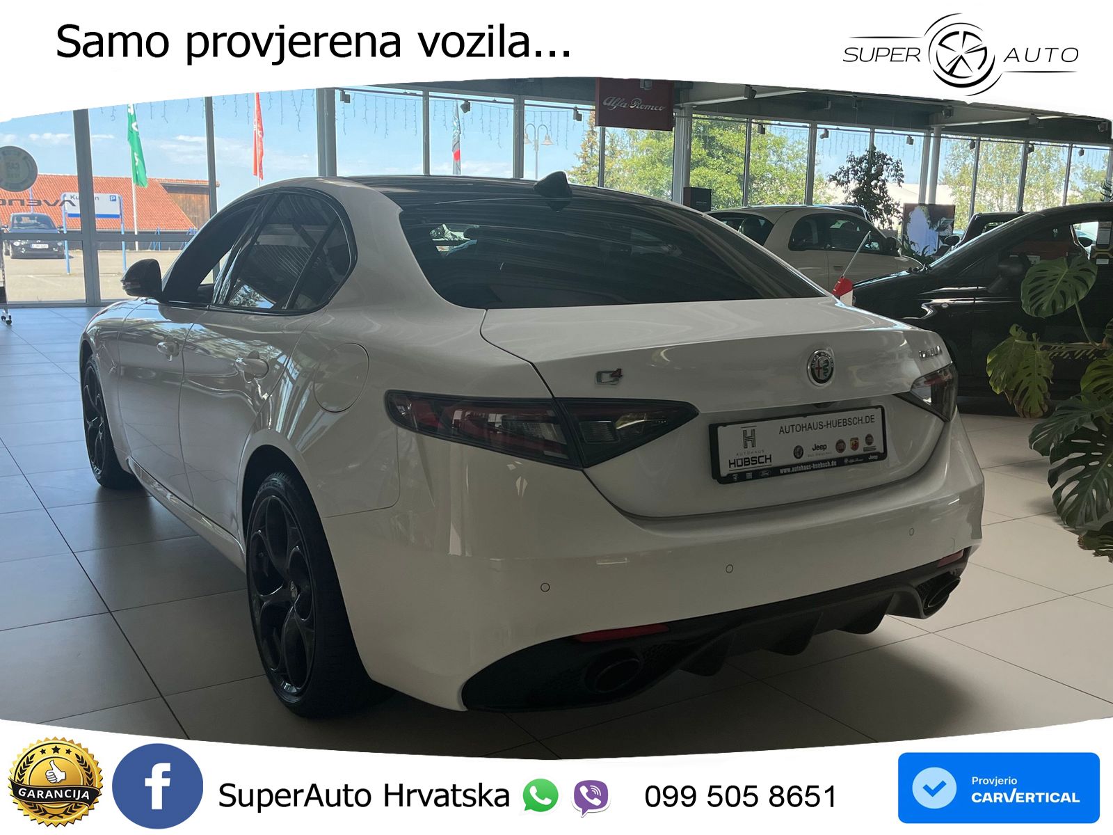 Alfa Romeo Giulia 2.2 MultiJet II (210 KS) Q4 Automatic LED+GR SJED+ACC
