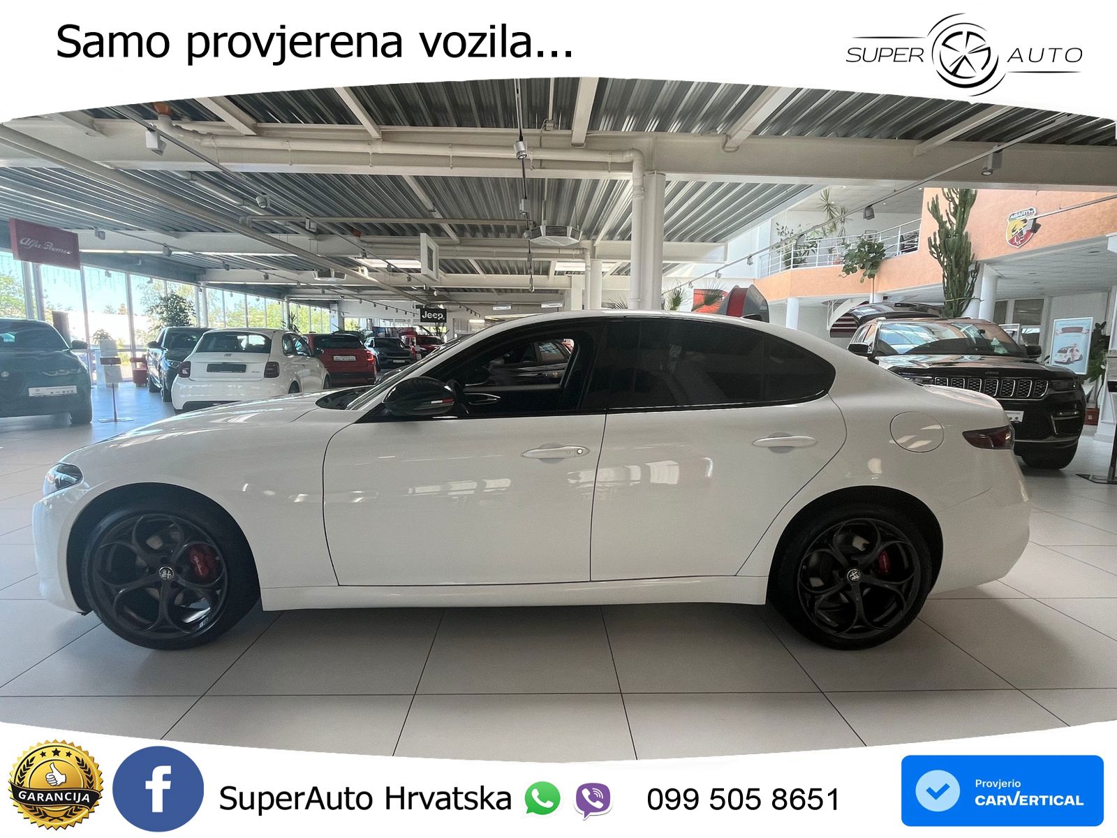 Alfa Romeo Giulia 2.2 MultiJet II (210 KS) Q4 Automatic LED+GR SJED+ACC