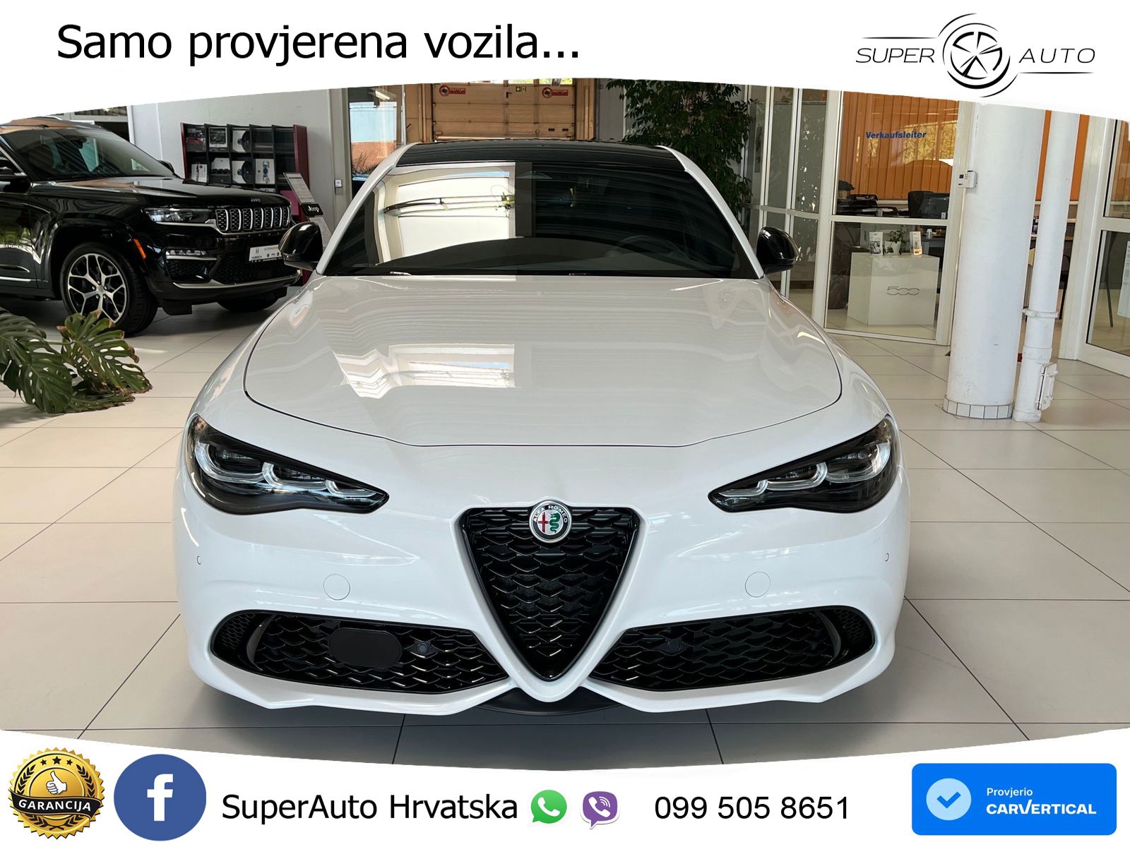 Alfa Romeo Giulia 2.2 MultiJet II (210 KS) Q4 Automatic LED+GR SJED+ACC