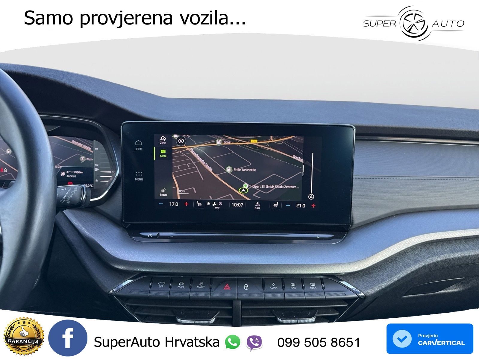 Škoda Octavia Combi 1.5 TSI EVO e-TEC (150 KS) DSG LED+GR SJED+ACC
