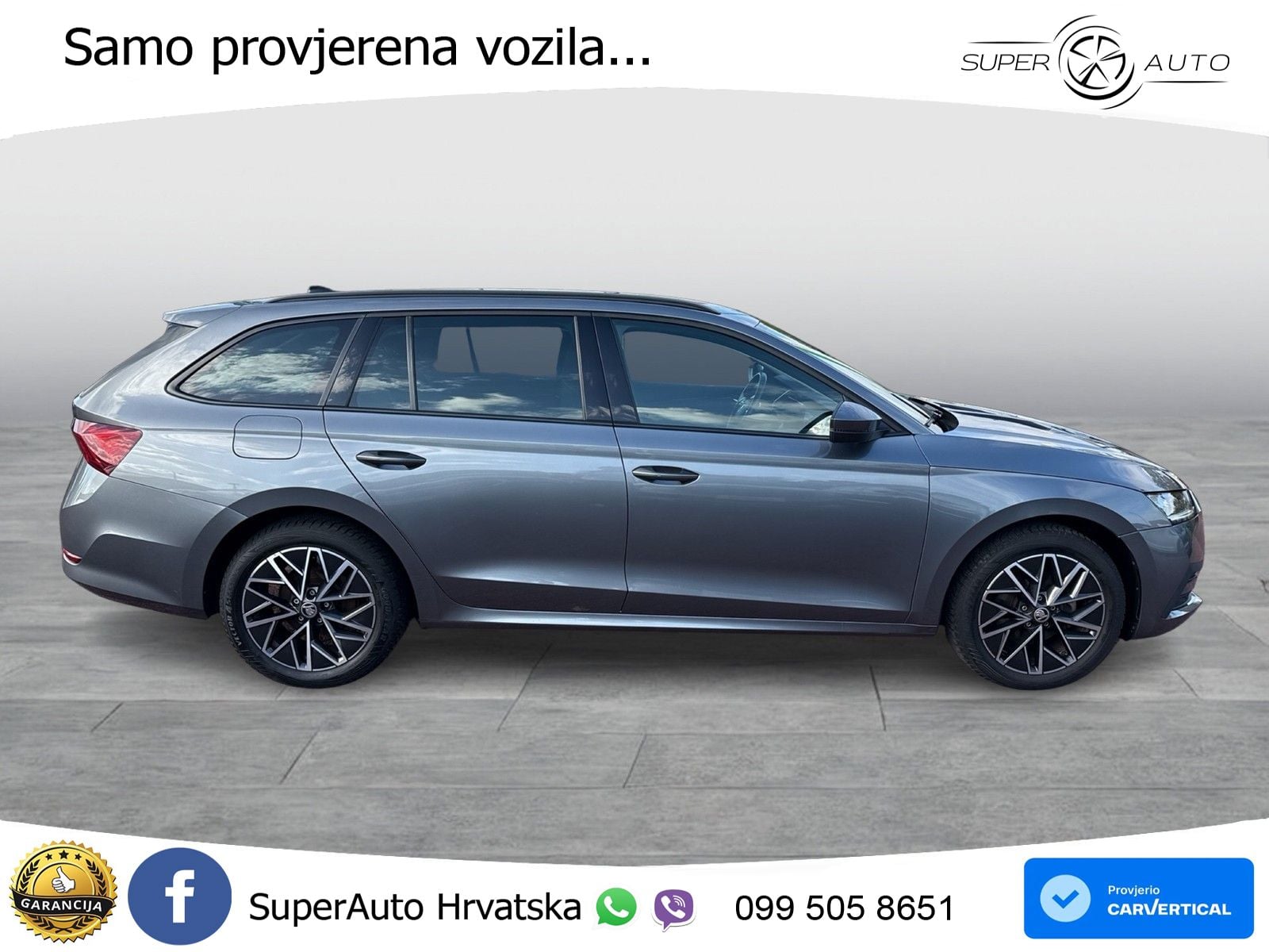 Škoda Octavia Combi 1.5 TSI EVO e-TEC (150 KS) DSG LED+GR SJED+ACC
