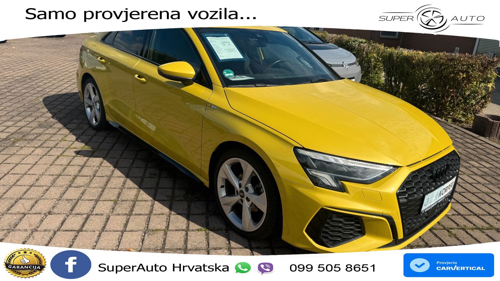 Audi A3 Limuzina 35 TFSI (150 KS) S tronic S line