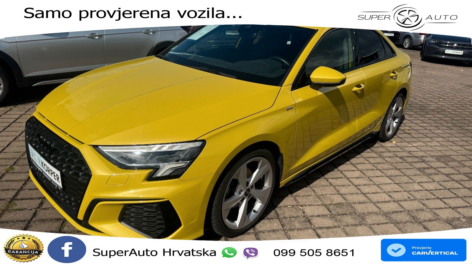 Audi A3 Limuzina 35 TFSI (150 KS) S tronic S line