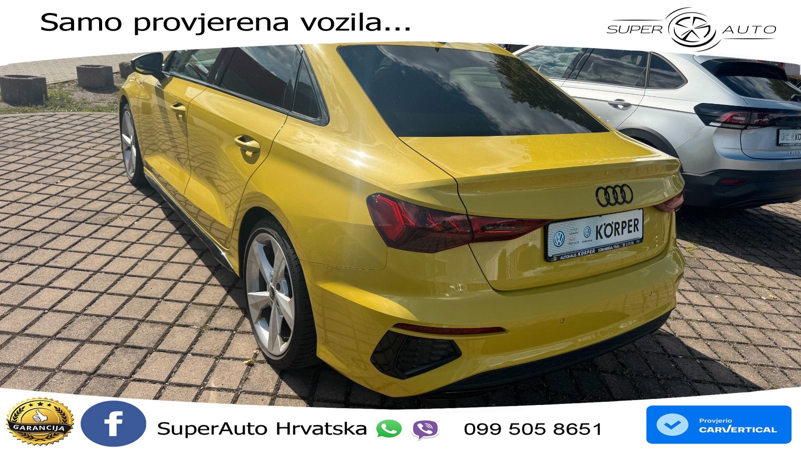 Audi A3 Limuzina 35 TFSI (150 KS) S tronic S line