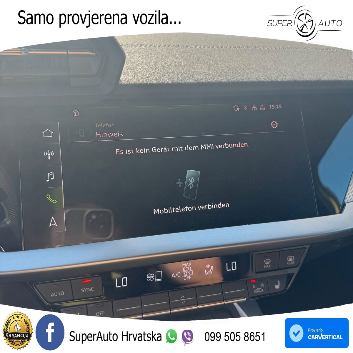 Audi A3 Limuzina 35 TFSI (150 KS) S tronic S line
