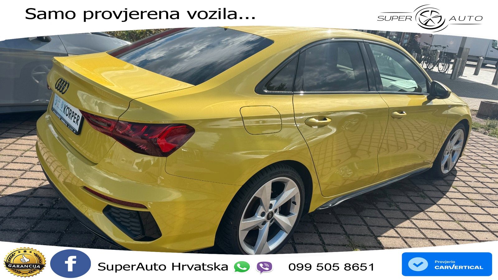 Audi A3 Limuzina 35 TFSI (150 KS) S tronic S line