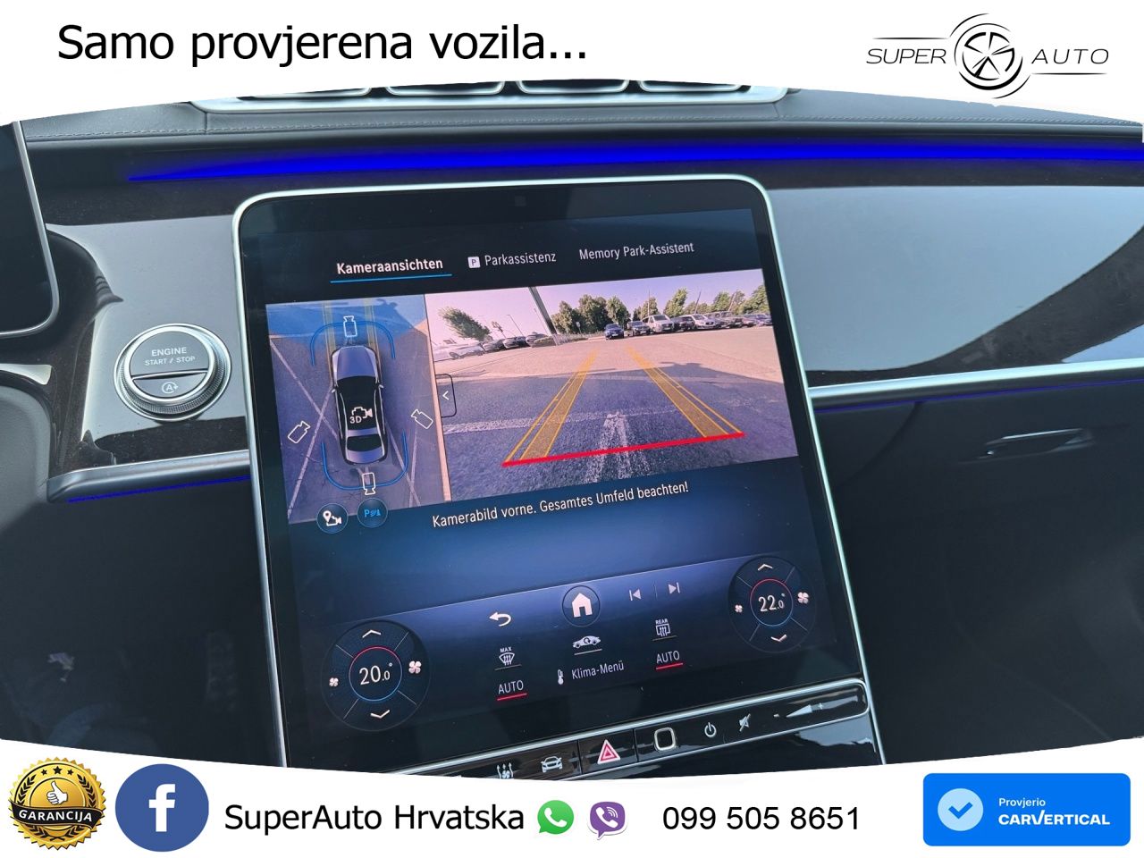 Mercedes S 350d (313 KS) EQ Boost 4MATIC 9G-TRONIC AMG ACC+HEAD+4xGR SJED+360+PANO