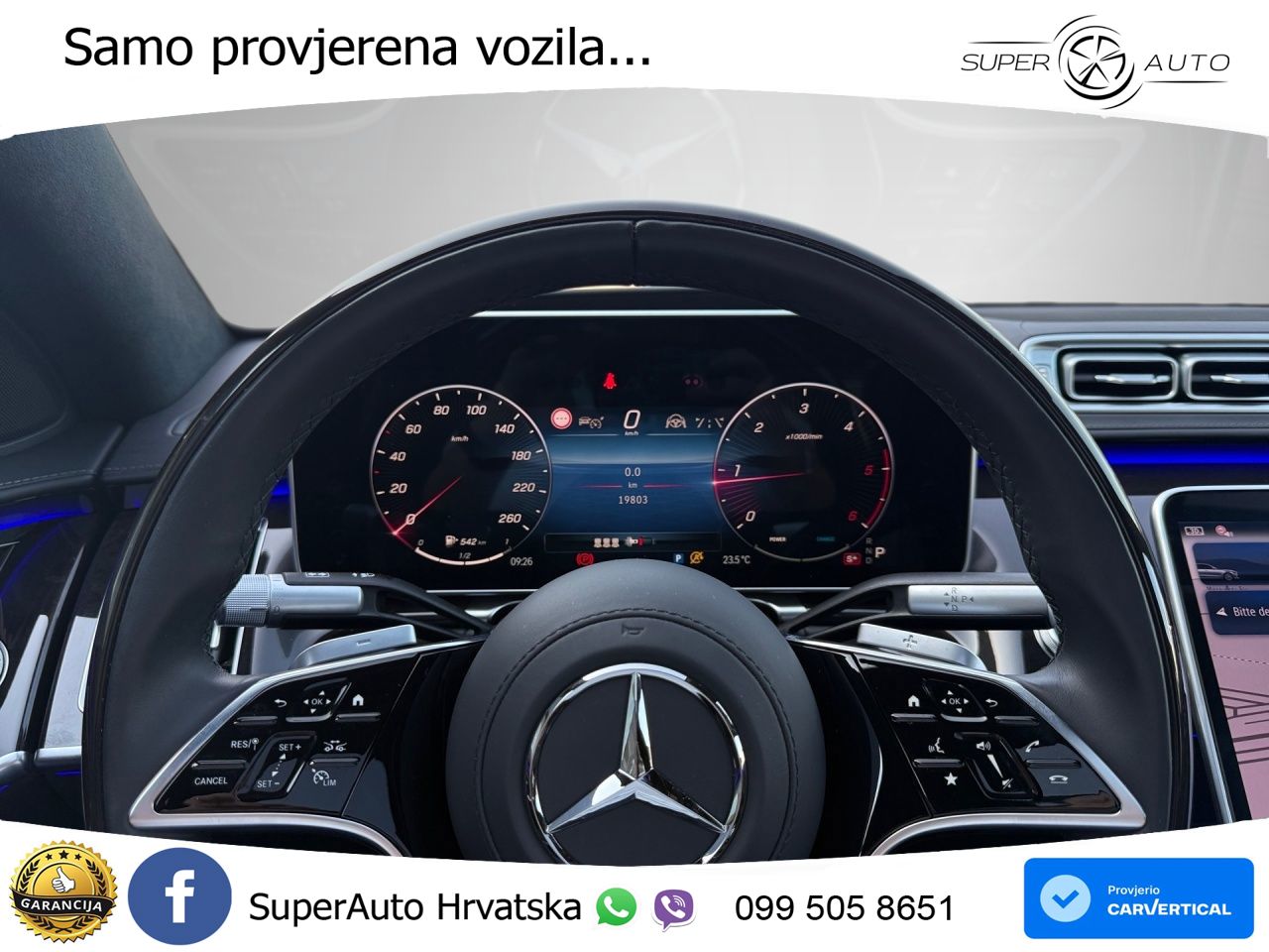 Mercedes S 350d (313 KS) EQ Boost 4MATIC 9G-TRONIC AMG ACC+HEAD+4xGR SJED+360+PANO