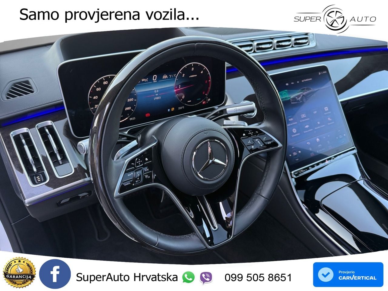 Mercedes S 350d (313 KS) EQ Boost 4MATIC 9G-TRONIC AMG ACC+HEAD+4xGR SJED+360+PANO
