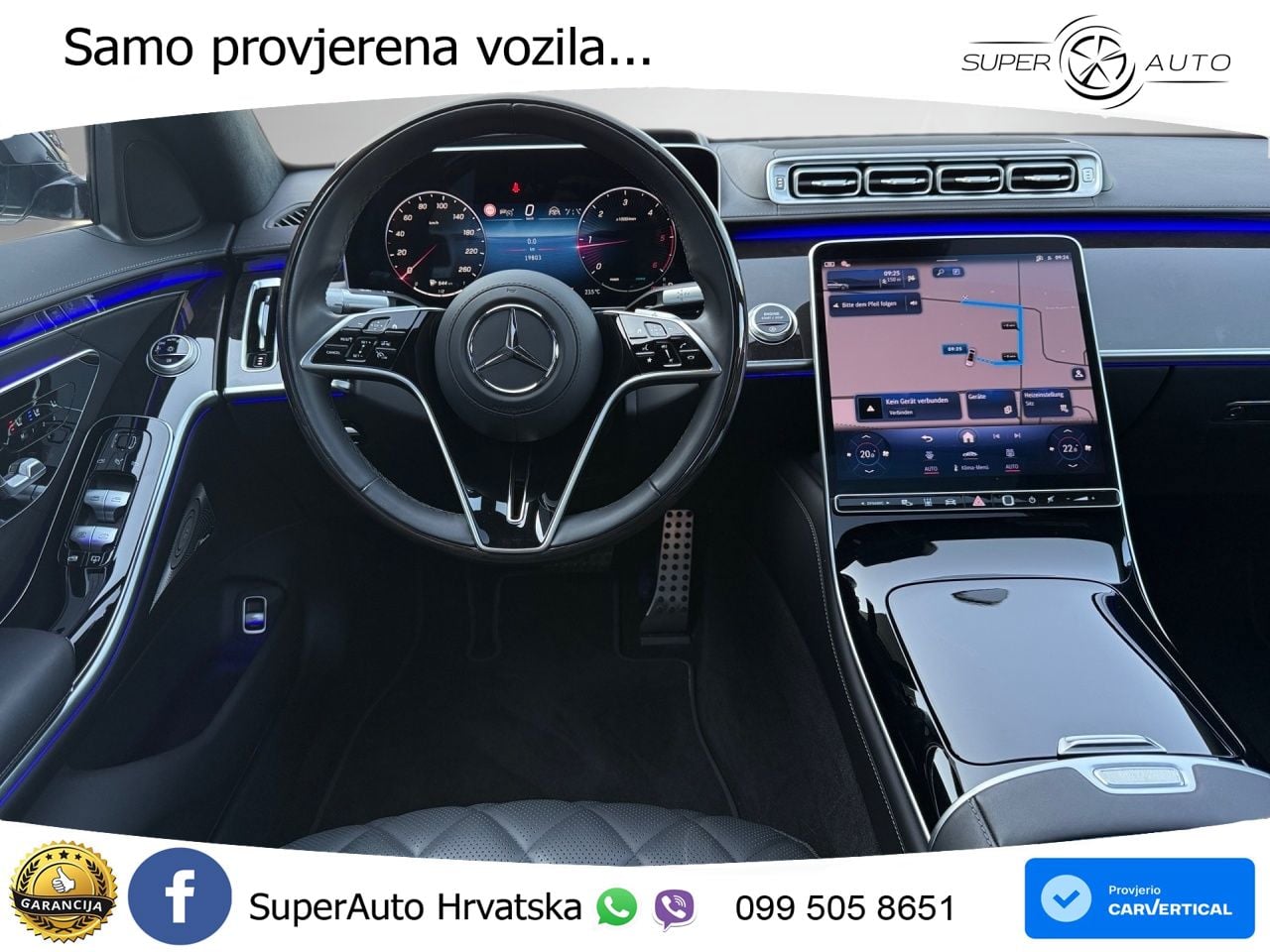 Mercedes S 350d (313 KS) EQ Boost 4MATIC 9G-TRONIC AMG ACC+HEAD+4xGR SJED+360+PANO
