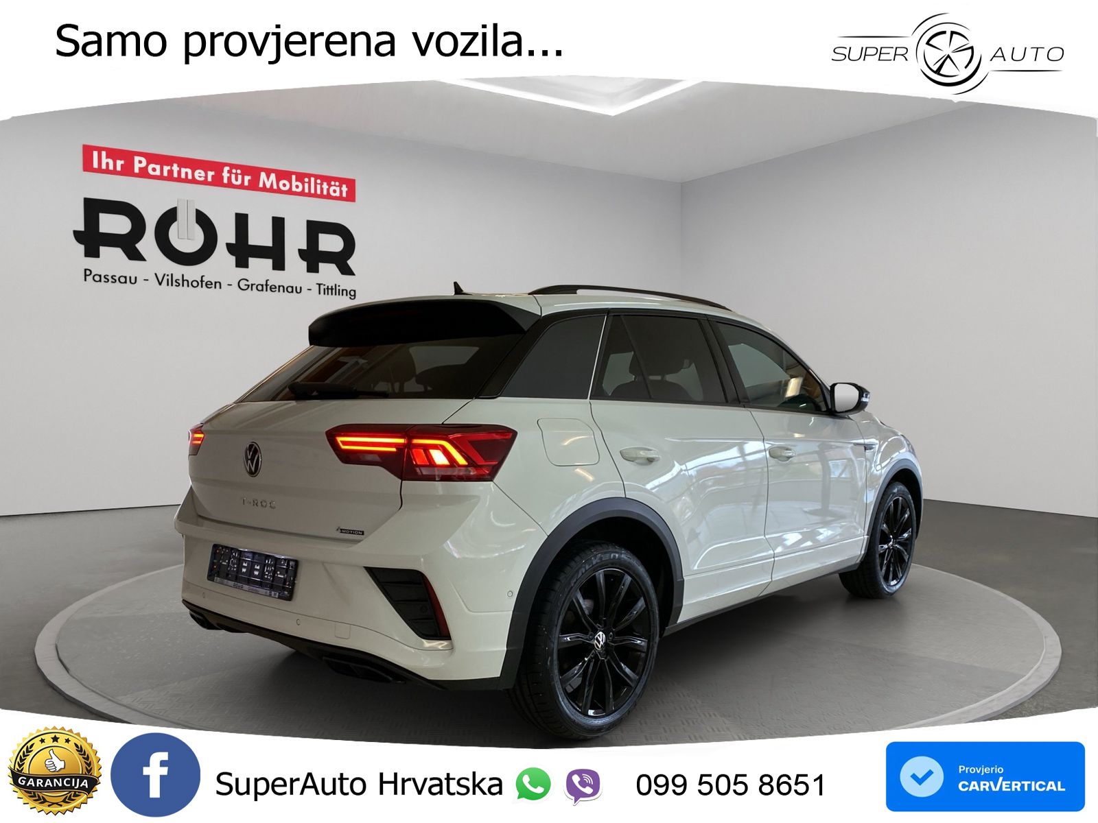 Volkswagen T-Roc I 2.0 TSI (190 KS) 4M DSG LED+GR SJED+ACC
