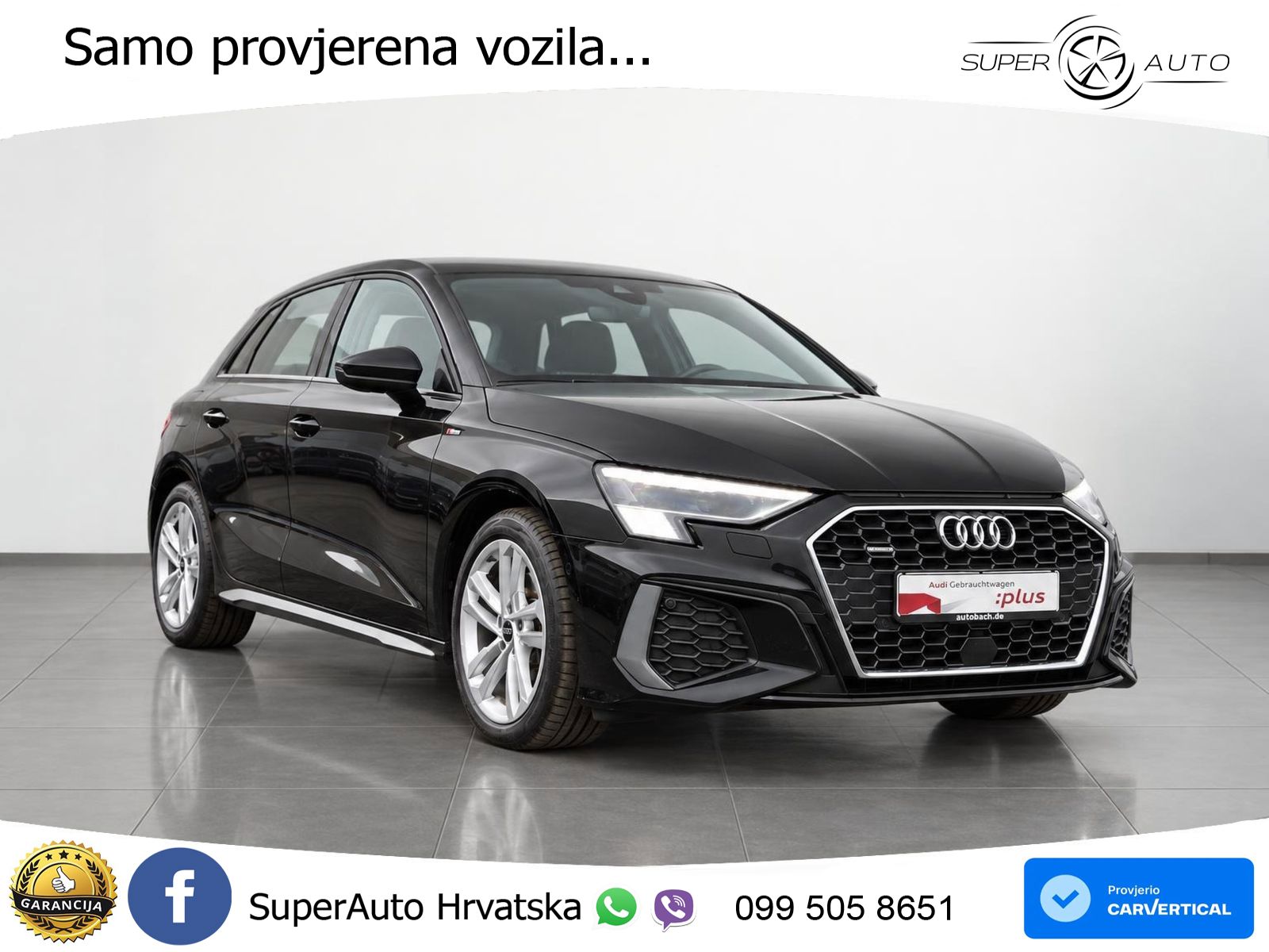 Audi A3 40 TDI (200 KS) quattro S tronic S line LED+GR SJED+ACC