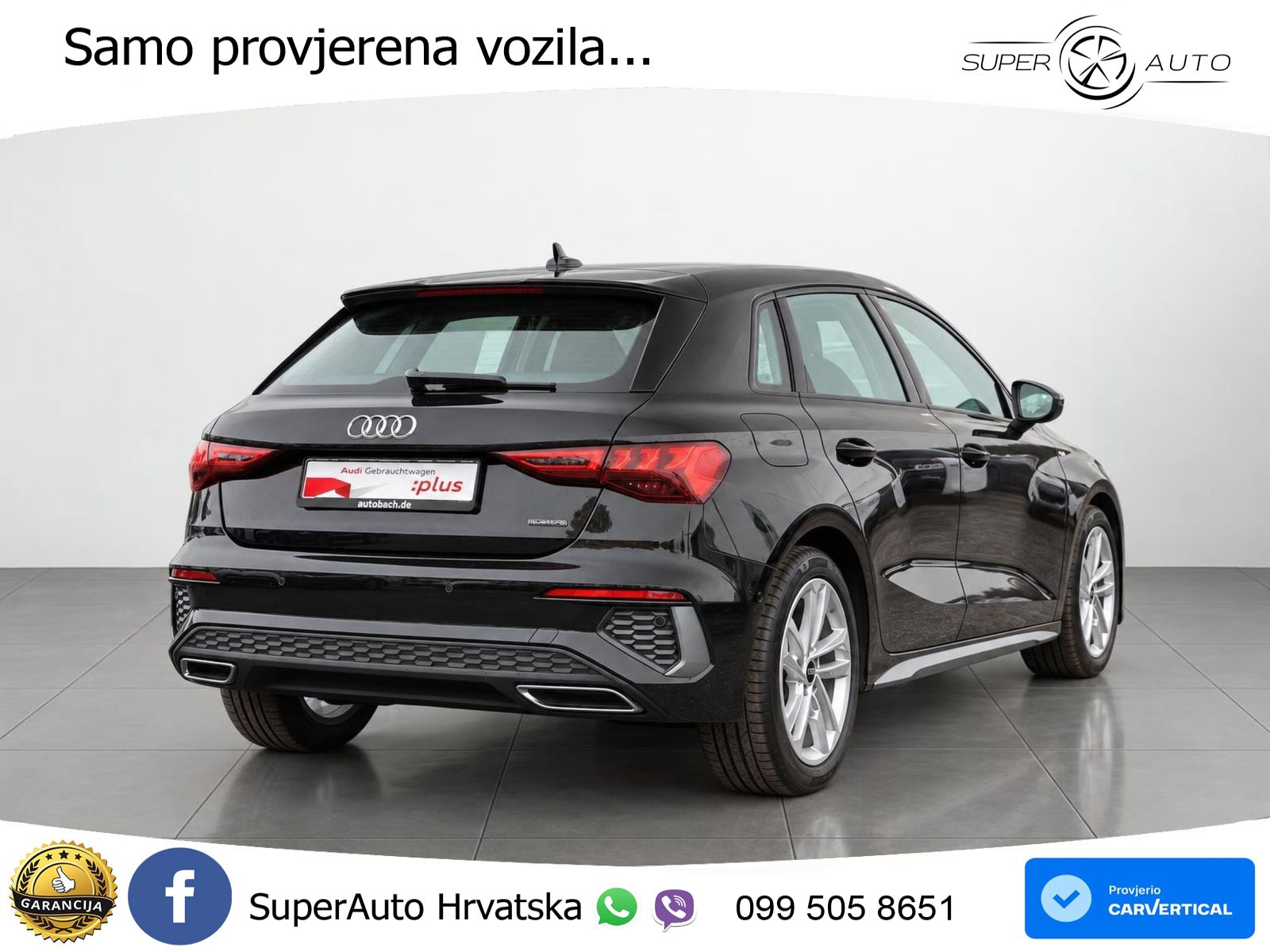 Audi A3 40 TDI (200 KS) quattro S tronic S line LED+GR SJED+ACC