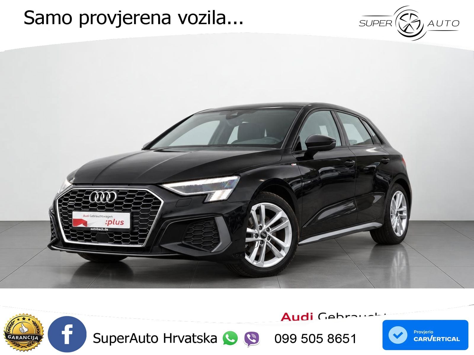 Audi A3 40 TDI (200 KS) quattro S tronic S line LED+GR SJED+ACC