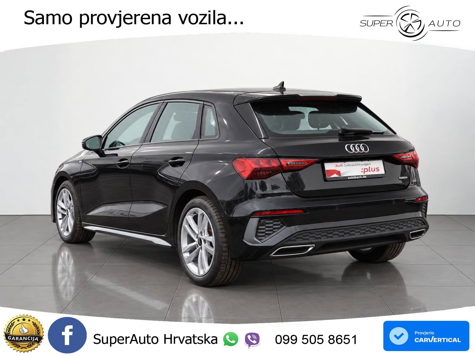 Audi A3 40 TDI (200 KS) quattro S tronic S line LED+GR SJED+ACC