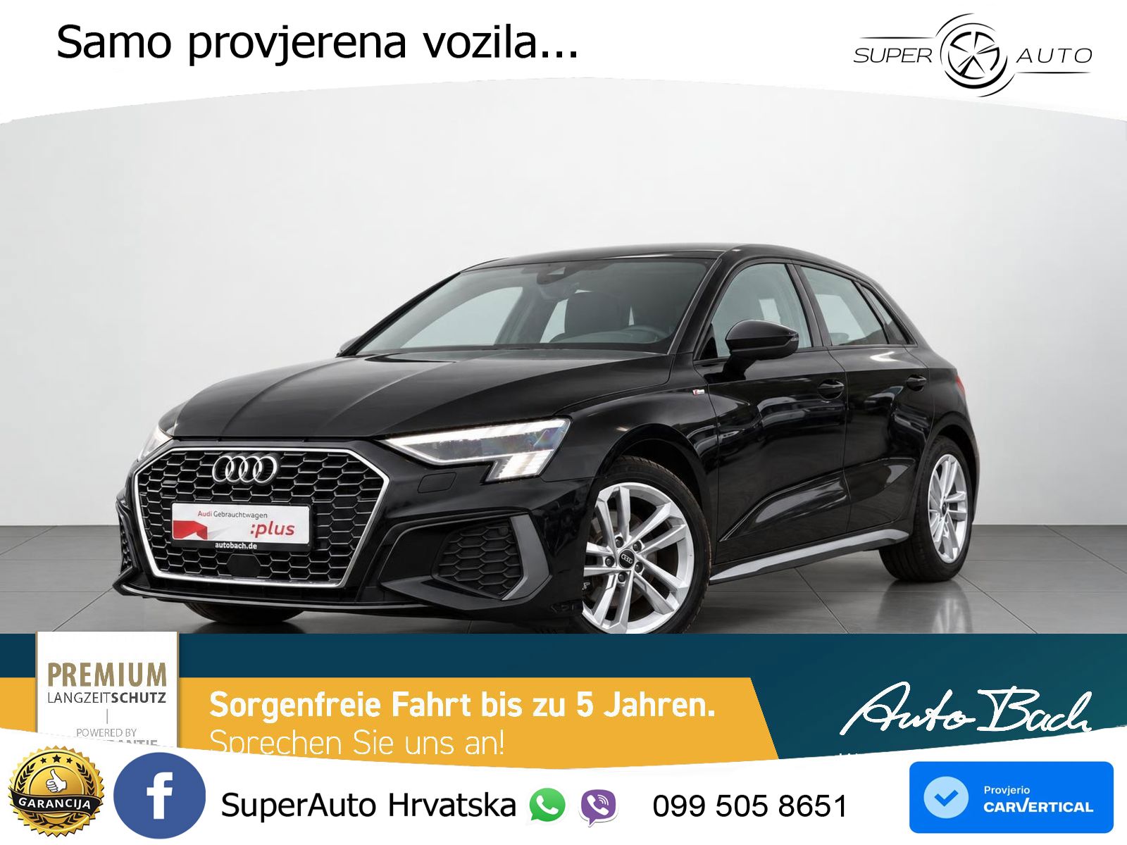 Audi A3 40 TDI (200 KS) quattro S tronic S line LED+GR SJED+ACC