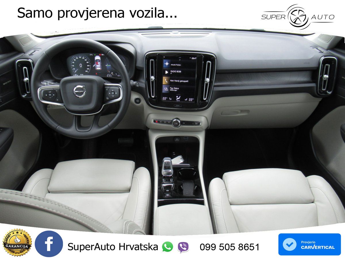 Volvo XC40 1.5 T4 TwEn 211 KS Automatic LED+GR SJED+ACC