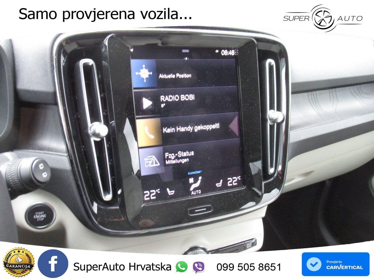 Volvo XC40 1.5 T4 TwEn 211 KS Automatic LED+GR SJED+ACC