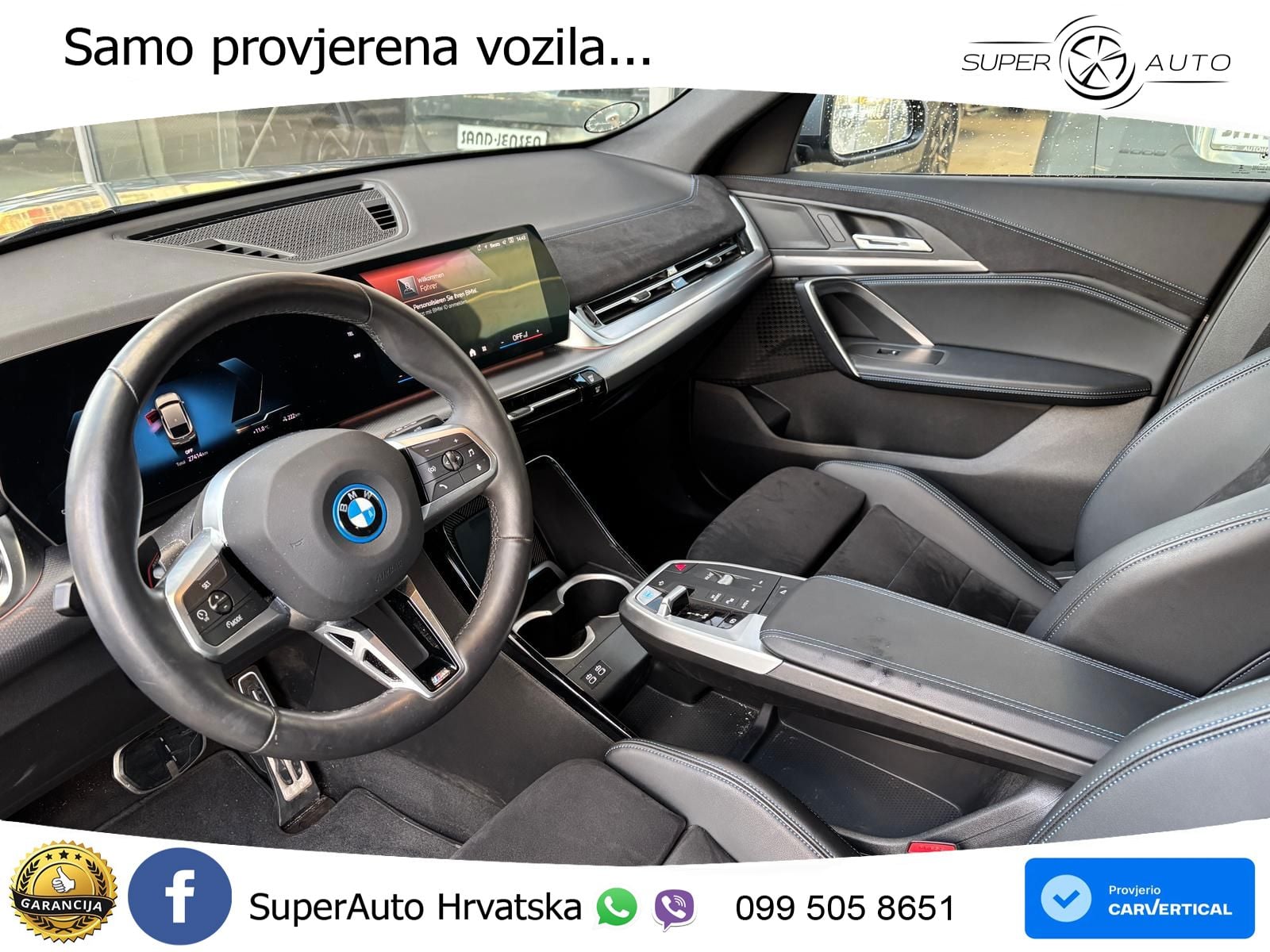 BMW iX2 66.5 kWh (204 KS) eDrive20 M Sport LED+GR SJED+ACC