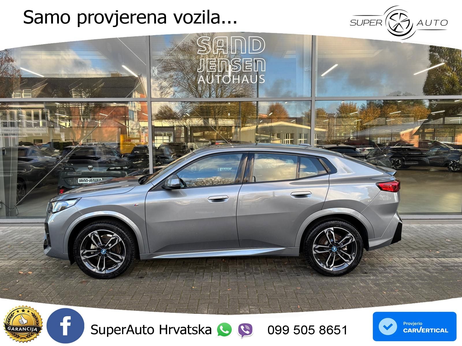 BMW iX2 66.5 kWh (204 KS) eDrive20 M Sport LED+GR SJED+ACC