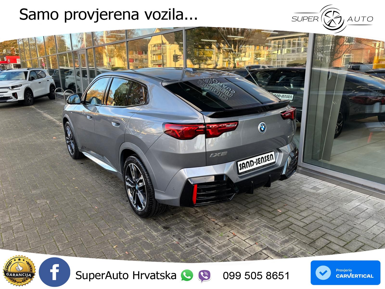 BMW iX2 66.5 kWh (204 KS) eDrive20 M Sport LED+GR SJED+ACC