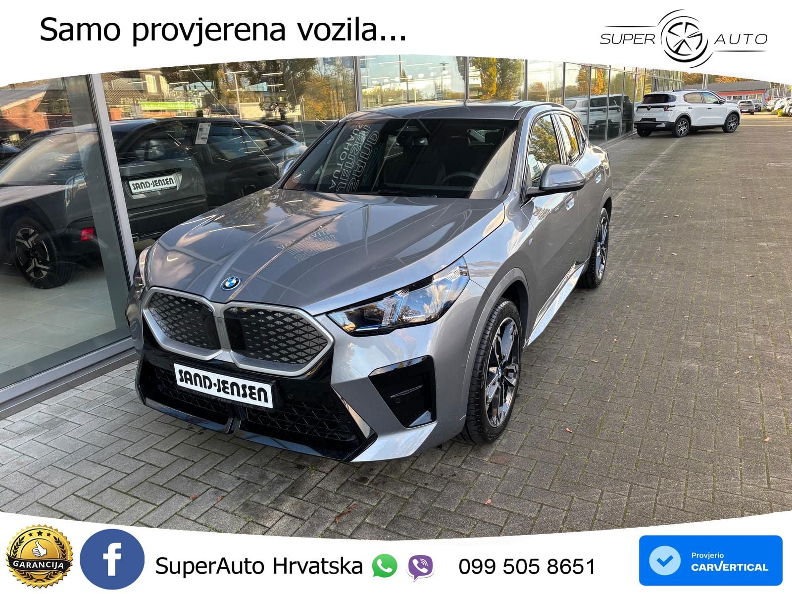 BMW iX2 66.5 kWh (204 KS) eDrive20 M Sport LED+GR SJED+ACC