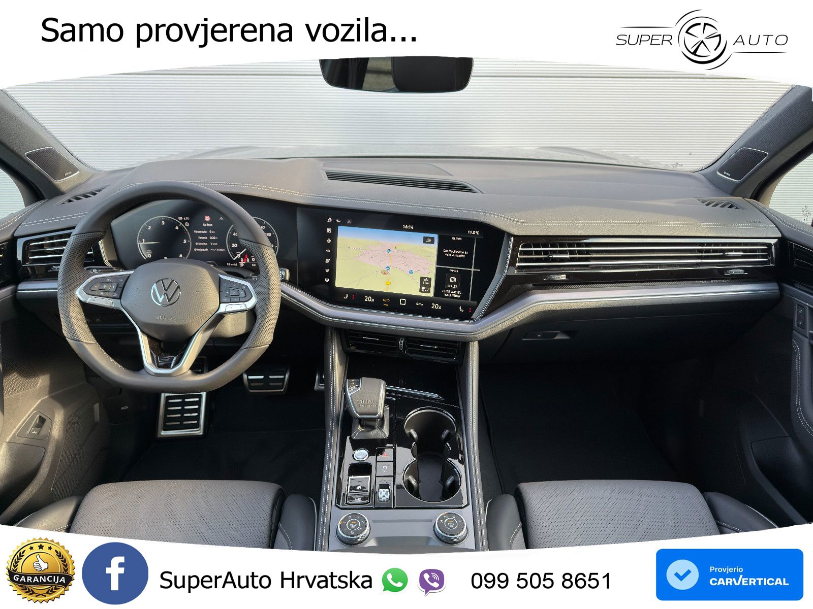 Volkswagen Touareg 3.0 V6 TDI (286 KS) 4MOTION Tiptronic ZRAČNI+ACC+GR SJED+KAM+PANO