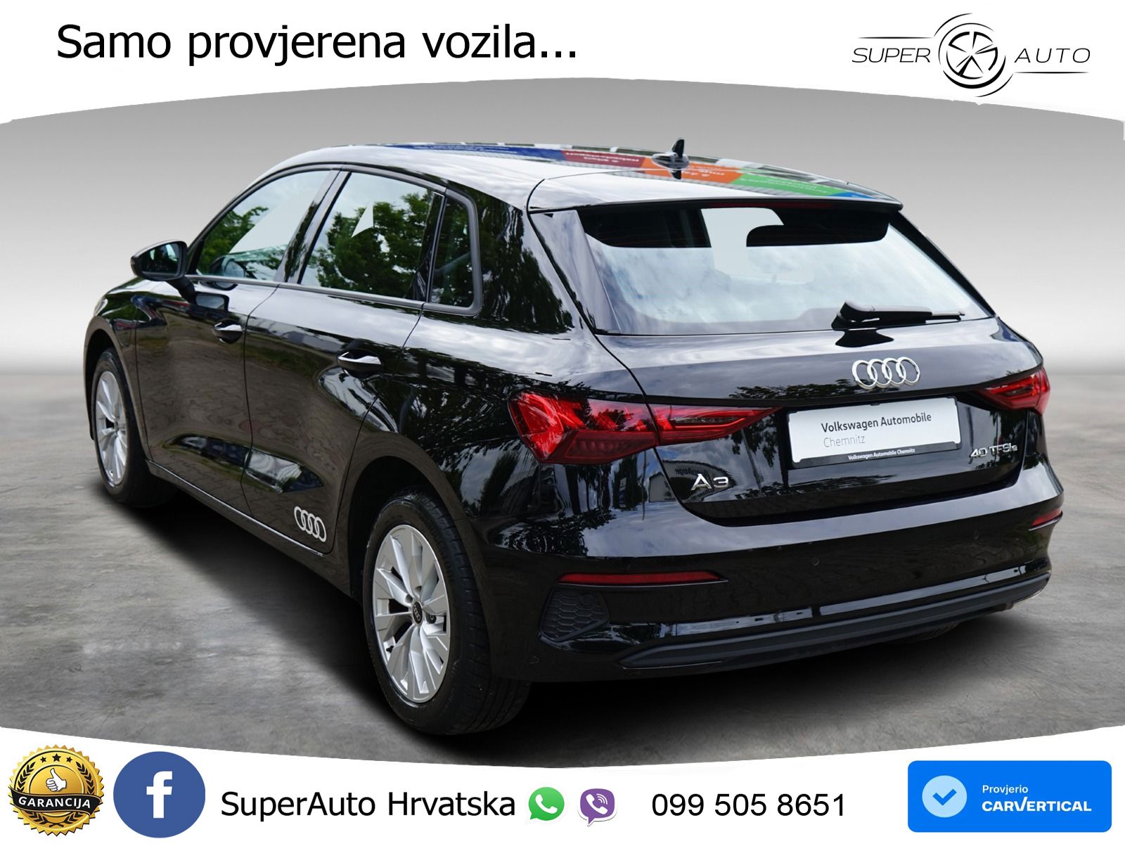Audi A3 40 TFSIe (204 KS) S tronic