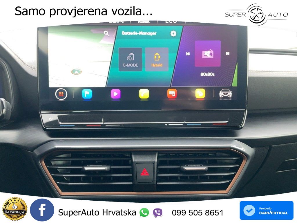 Cupra Formentor 1.4 TSI (204 KS) e-Hybrid DSG LED+GR SJED+ACC