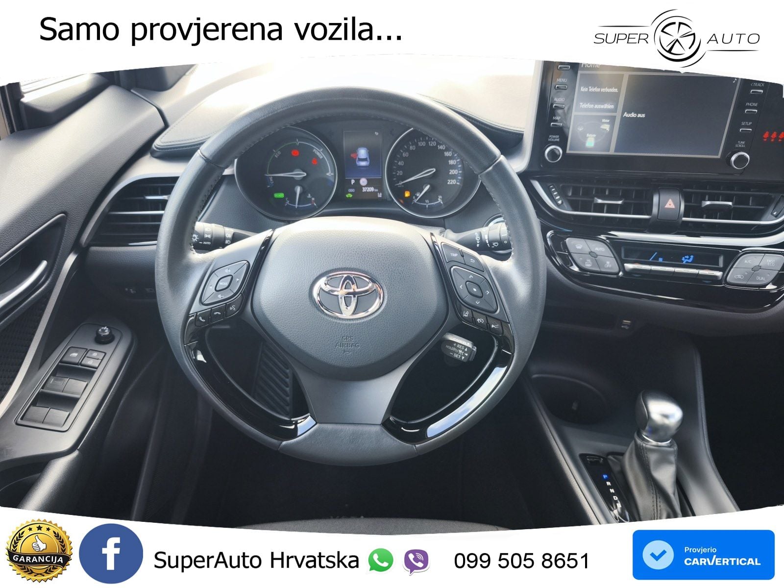 Toyota C-HR 1.8 (122 KS) Hybrid e-CVT Flow LED+ACC