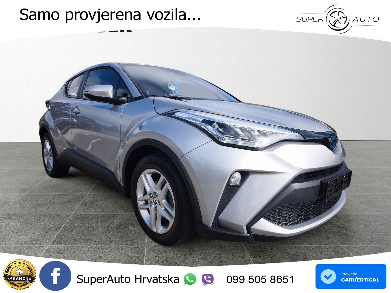 Toyota C-HR 1.8 (122 KS) Hybrid e-CVT Flow LED+ACC