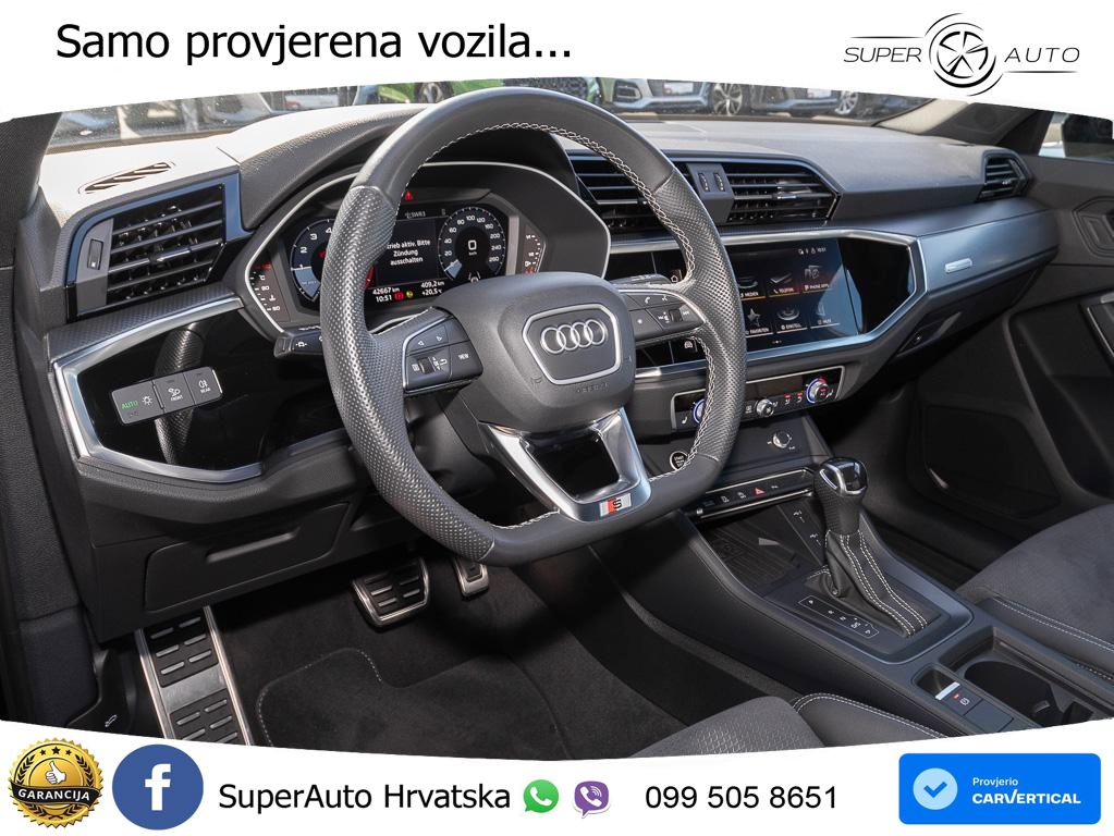 Audi Q3 35 TFSI (150 KS) S tronic S line LED+GR SJED+ACC