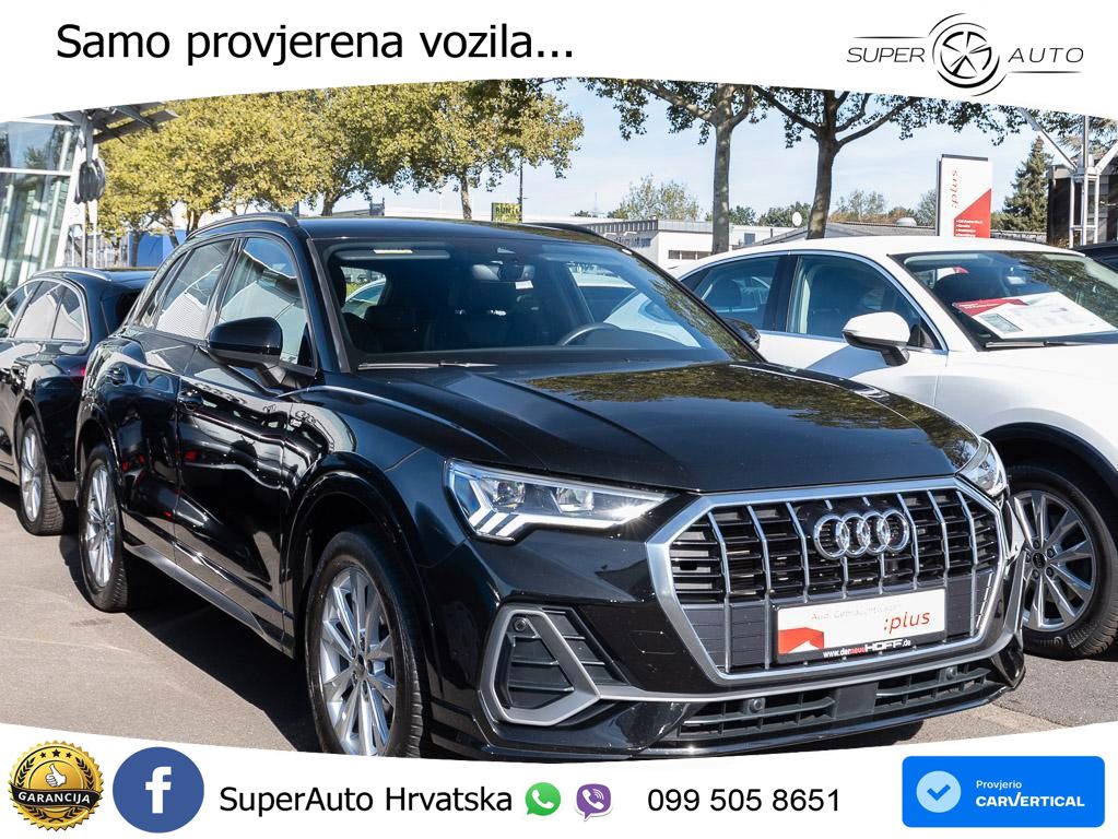 Audi Q3 35 TFSI (150 KS) S tronic S line LED+GR SJED+ACC