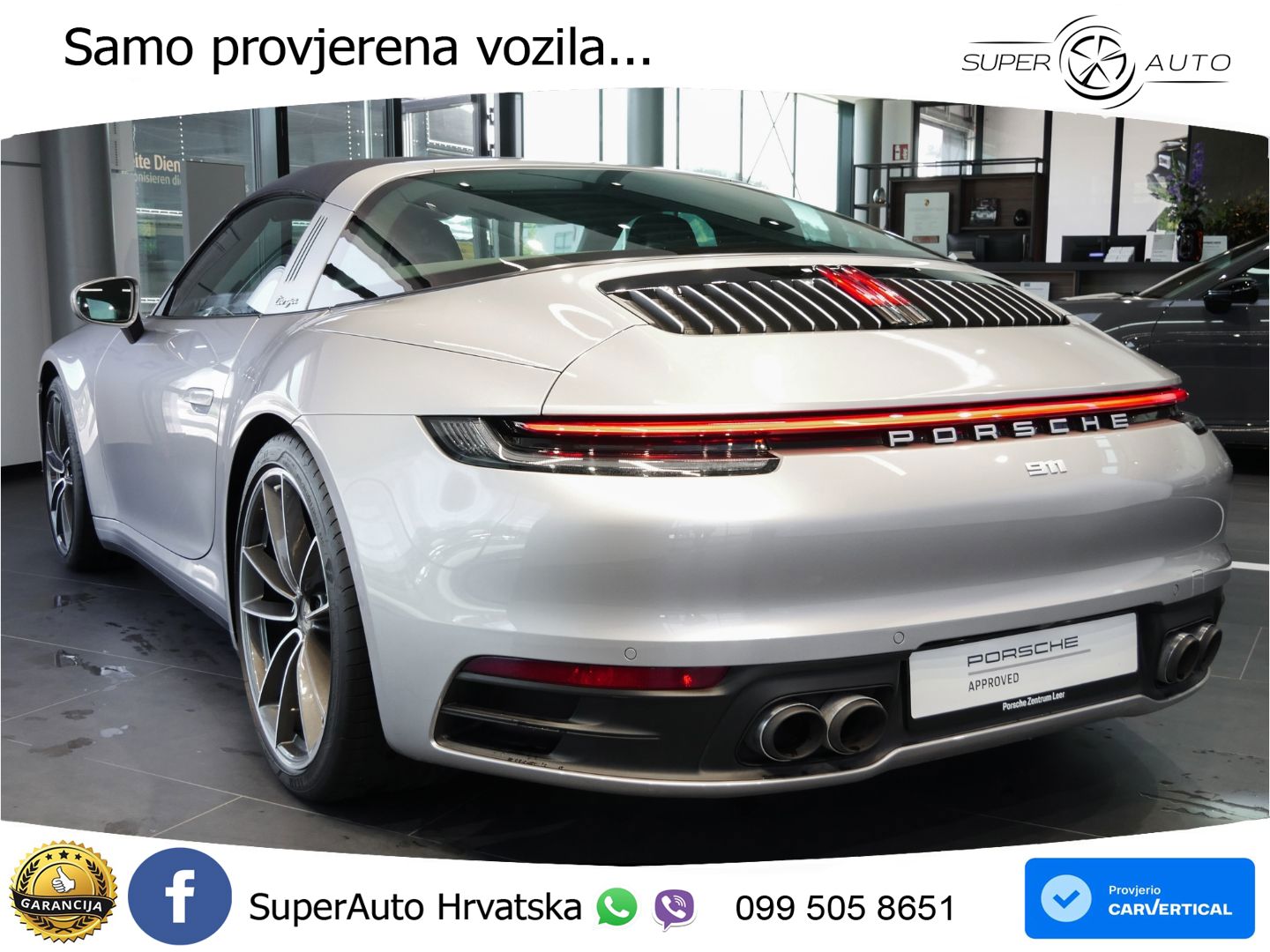 Porsche 911 Targa 4 3.0 (385 KS) PDK