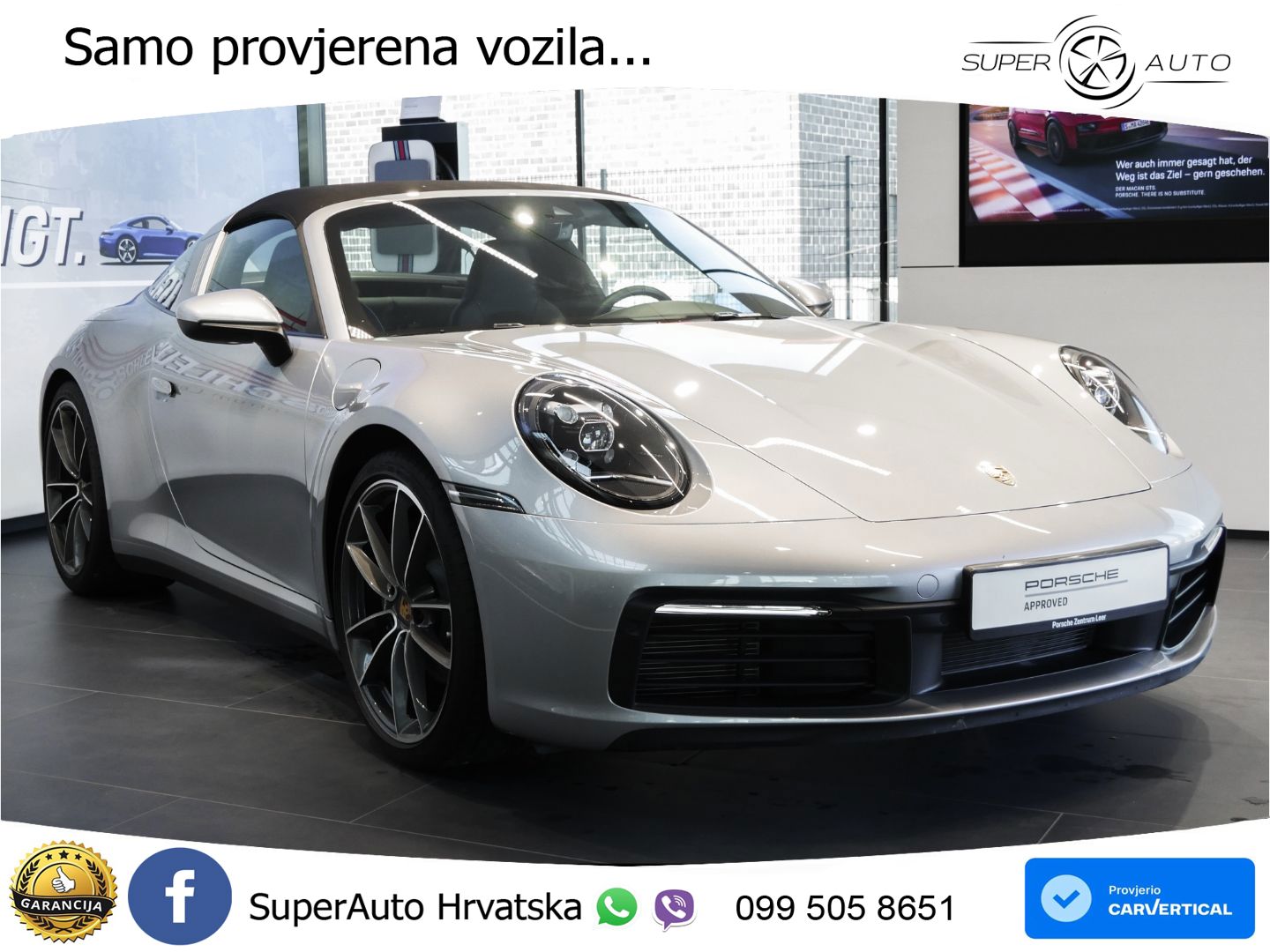 Porsche 911 Targa 4 3.0 (385 KS) PDK