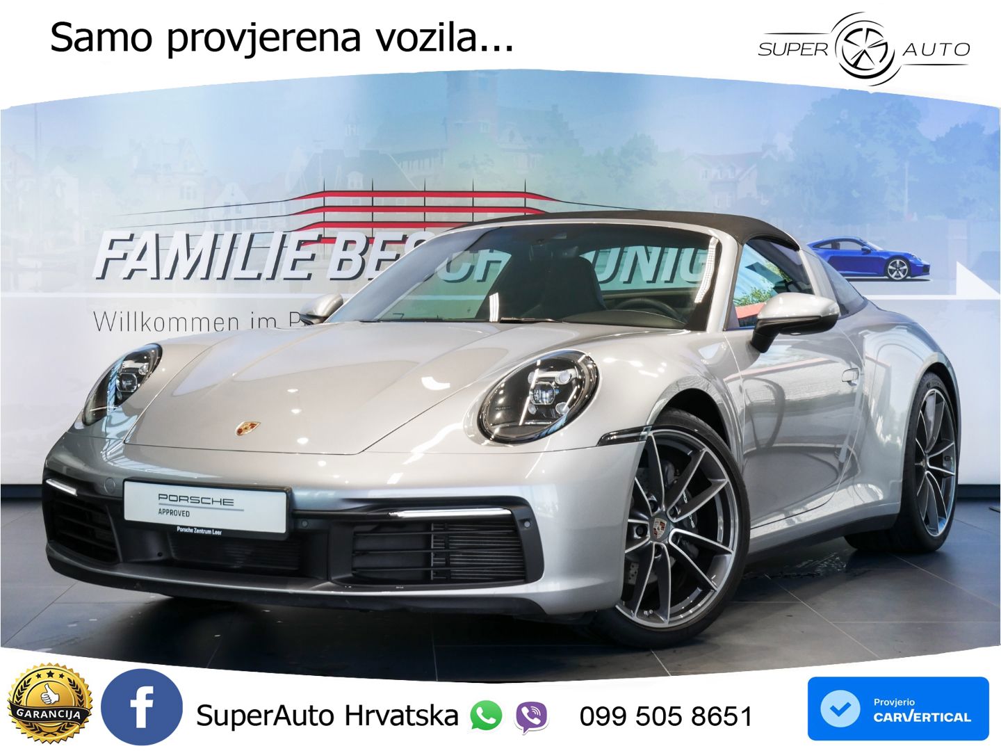 Porsche 911 Targa 4 3.0 (385 KS) PDK